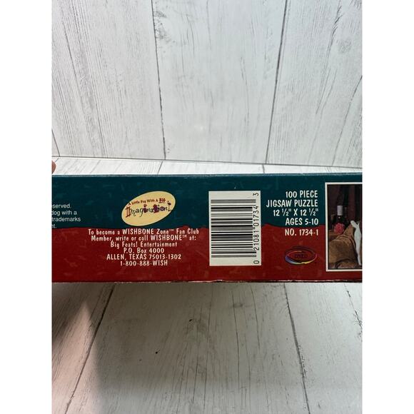 2 Wishbone Puzzles 100 pc Romeo Juliet Journey Center Earth + Toys Figures 1997 - Picture 7 of 16